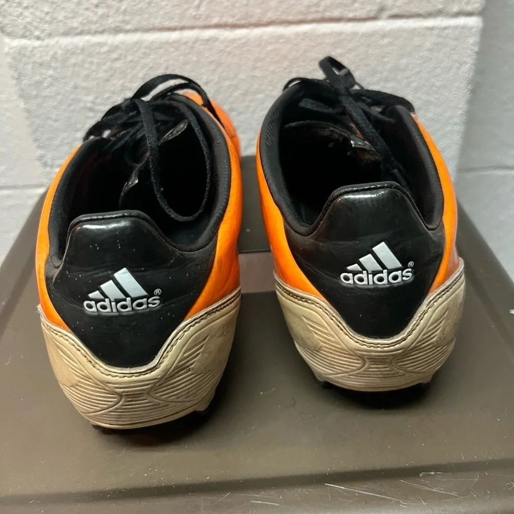 Adidas Classic Orange. & Black Footwear. Cleats